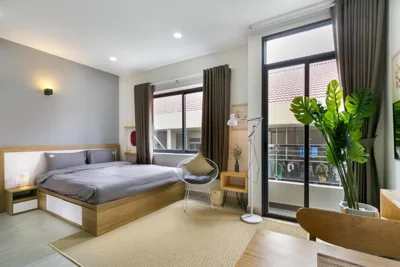 Phòng Queen Deluxe — G9 Homestay - Nguyễn Trãi